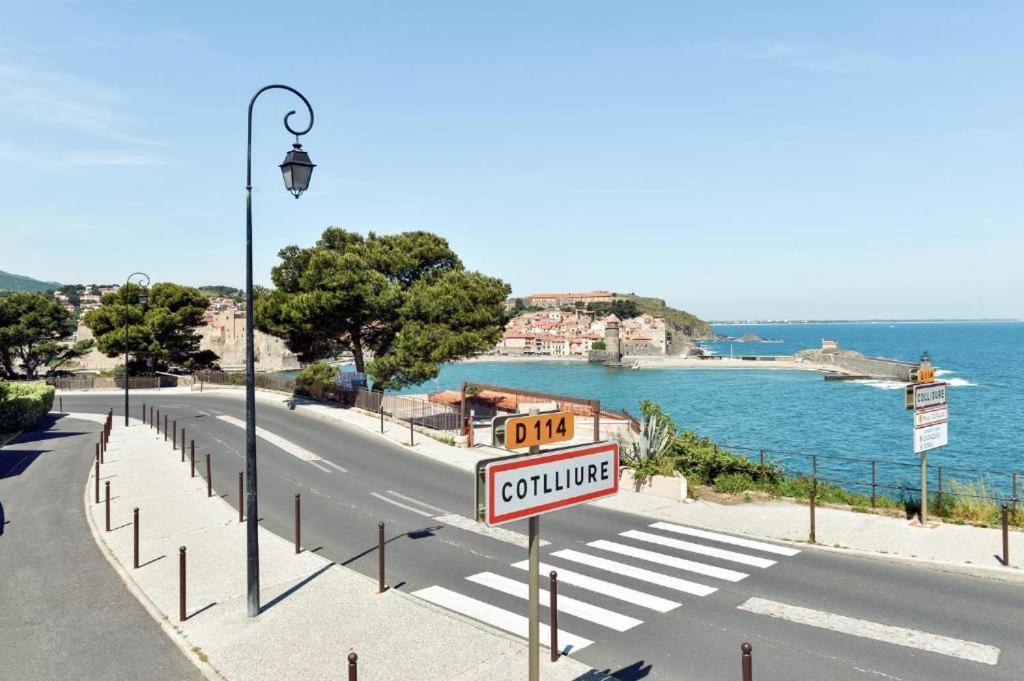 Vue Imprenable - Piscine - Parking Prive - Terrasse - Collioure Leilighet Eksteriør bilde