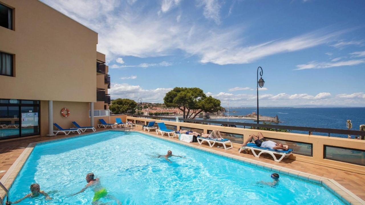 Vue Imprenable - Piscine - Parking Prive - Terrasse - Collioure Leilighet Eksteriør bilde